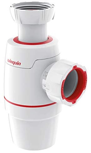 Wirquin 30722152 Siphon lavabo Néo D32 zéro fuite, blanc