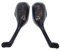 Motorrad Spiegel For Suzuki GSXR 600 750 1000 GSXR600 GSXR 750 2006-2010 K6 K7 K8 Motorrad Rückspiegel Blinker Licht-Zubehör Roller Spiegel (Color : Smoke)