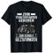 Zum Traktor Fahren Geboren Zur Schule Gezwungen, Traktor T-Shirt