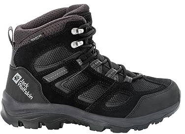 Jack Wolfskin Damen Vojo 3 Texapore Mid W Outdoorschuhe, Schwarz, 40 EU