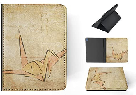 Klapphülle für Apple iPad Air (2020) (4. Generation) / iPad Air (2022) (5. Generation) / Japanischer Origami-Papierkran)