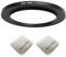 52 mm Objektiv auf 67 mm Kameraobjektiv-Adapter, 52 mm auf 67 mm, Step-Up-Ring-Adapterring für alle Marken von UV-ND CPL, mit Premium-Objektiv-Reinigungstuch, 2 Stück (52 mm-67 mm)