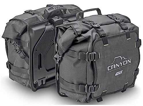 givi grt720 seitentaschen + trager canyon kompatibel mit kawasaki vulcan s 650 2015 2016 2017 2018 2019 2020 2021 2022 mototopgun