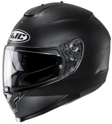 HJC, Integraler Motorradhelm C70N, Halbmattes Schwarz S