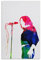 SECOLI Joe Cocker Aquarell-Kunst-Leinwand-Poster, hochauflösender Druck für Zuhause, Büro, Wandkunst, Deko, ungerahmt, 50 x 75 cm