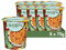 Pasta Nostra | Instant Pasta Pots, ARRABBIATA Fusilli Pasta with a Tomato and Chilli Sauce, Pack of 8 x 70g, Made in Italy, Ready in 5 minutes