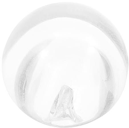 Operitacx Glaskugel-perlen Anhänger Aus Klarem Glas Für Diy Parfüm-duftanhänger Wiederverwendbar Modischer Schmuck Für Halsketten Armbänder Und Dekorative Geschenke