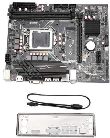 H510 Gaming-Motherboard, ATX-Motherboard Dual-Channel-DDR4-Speicher, PCIE16X Gen 3.0, SATA3.0, NVME M.2, HDMI-Schnittstelle Computer-Motherboard