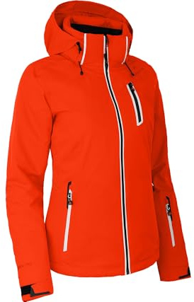 Bergson Nice | Damen Skijacke, wattiert, 20000 mm Wassersäule, Paprika Flame [582], 42 - Damen