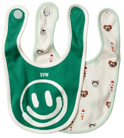 Werder Bremen SV GOTS Lätzchen 2er-Set Smiley