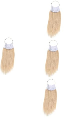 Gogogmee Haarfarbe Ring 120 Stk Haarstyling-training Haarfarbe Set Haarfarben Set Echthaar Farbmuster Testen Sie Eine Haarsträhne Friseursalon-haarfarbenschulung Farbig Prüfen Haarfarbentafeln