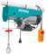 TOTAL - Paranco Elettrico 1600W, Portata Massima 999kg, Paranco a Fune con Verricello Elettrico, Organo Montacarichi per Sollevamento, Paranchi Elettrici 1000kg, Sollevatore Carico