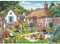 Jigsaw Puzzles for Adults 1000, Puzzles for Adults, Challenging Puzzles, Puzzle Game for The Whole for Women, Gifts for Men, Theme:Warm courtyard