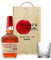 Personalised Makers Mark Kentucky Straight Bourbon Set with Whisky Glass in Wooden Box Set - 70cl (45%) - Whisky Gifts for Men, Mens Gifts, Father's Day, Christmas, Birthdays