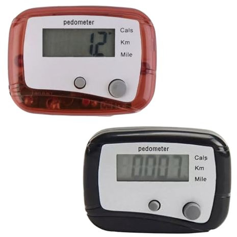Schrittzähler - Walking -Schrittzähler, Digitales LCD -Display Walking -Kalorien -Schrittzähler, Kleine Gehen Meilen/km Schrittzähler, Für Sport, Täglich, Fitness, Reisen Haben
