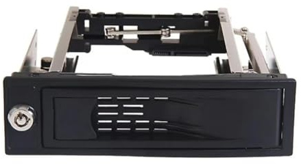 Suoumwa Hot Swap Mobile Rack für 3,5-SSDs HDD Interner Schublade 5,25 Interner HDD-Adapter