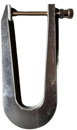 MoSundi Violine Bass Bar Klemmen für Herstellung, Installation und Reparatur, Geigenbauer-Werkzeuge, 5 Größen, Aluminium, silberfarben, Tiefe 8,3 cm