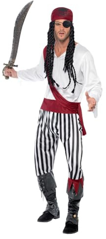 Smiffys Piratenmann-Kostüm