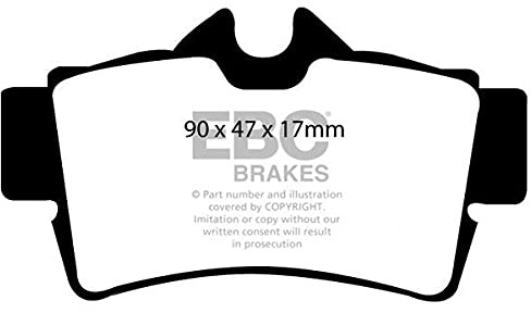 EBC Brakes DP41156R Yellow stuff Brake Pads