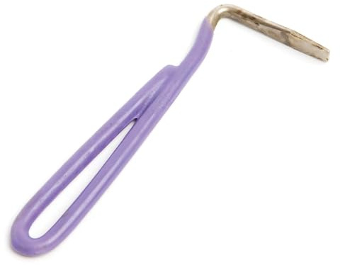 Roma Vinyl Handle Hoof Pick, Purple