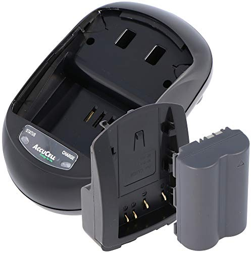 AccuCell Set Ladegerät und Akku kompatibel mit Canon BP-511, BP-508