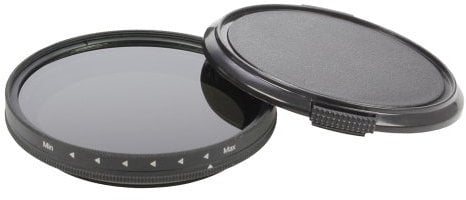 Dörr Digi Line Variabler ND4-400 Graufilter für Objektiv 67 mm mit Anschlussring 62 mm inkl. passendem Objektivdeckel/Nylon-Softcase