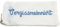 Ringelsuse - Pillenbeutel Pillenetui Antibaby Pillendose Pillentasche Pillenhülle Aufbewahrung Vergissmeinnicht bestickt 6 x 11 cm weiß-blau