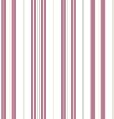 Galerie Smart Streifen Tapete – Pink, rose, Full roll (10M x 53 cm)