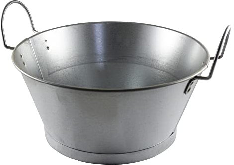 Wurko - Baño Chapa Galvanizada 60 cm, 46 litros