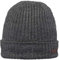 Barts Herren Wilbert Turnup Baskenmütze, Grau (DARK HEATHER 0019), One size (Herstellergröße: UNI)