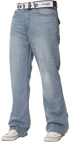 BRAND KRUZE KZ115 LSW 42 Short FBA Light Stonewash