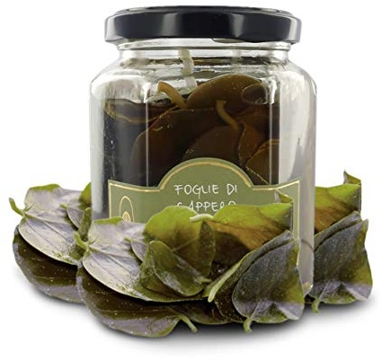 La Nicchia Pantelleria - Hojas de Alcaparras en Aceite de Oliva Virgen Extra 220g