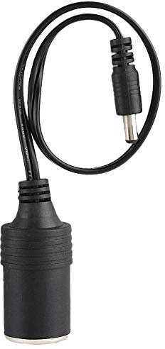 Zigarettenanzünder Buchse,Zigarettenanzünder-Stromkabel,Kfz-Zigarettenanzünder Buchse Stecker Auf Dc 5,5 Mm X 2,1 Mm Klinkenstecker-Adapter (Weiblicher Zigarettenanzünder Auf Dc)
