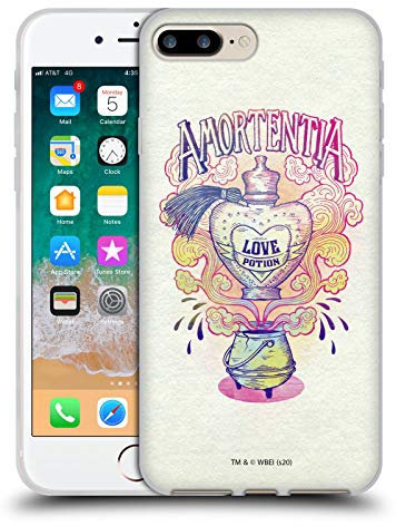 Head Case Designs Offizielle Harry Potter Liebestrank Deathly Hallows XXVI Gel Handyhülle Hülle [Militärischer Schutzgrad] Kompatibel mit Apple iPhone 7 Plus/iPhone 8 Plus