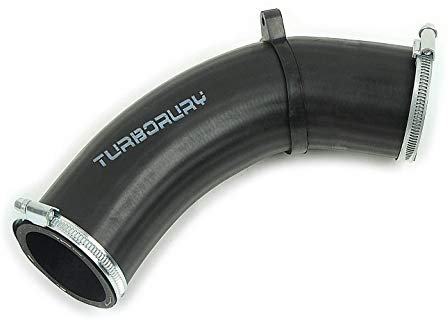 TURBORURY Compatible/reemplazo para tubo de manguera intercooler Turbo BMW 3 E46 318 d M47 D20 (204D4) 116HP E46 320 d M47 D20 (204D4) 150HP 11617799397 1161-7799397 11617791393 1161-7791393