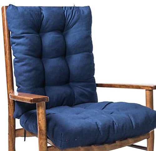 WSTERAO Hochlehner Auflage Stuhlauflage Hochlehner Gartenstuhl Base Hoch Stuhlkissen Garten Sitzpolster Outdoor Garten Kissen Home Liege für Gartenstühle Sitzpolster