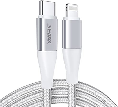 SeiyaX PD fast charging cable 1M USB C to L cable MFi Certified Charger for IPhone/Ipad White