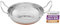 4PC 15CM BALTI Dish KARAHI Metal Curry Serving Stainless Steel Copper Base New