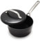 GreenPan GP5 Hard Anodized Advanced Healthy Ceramic Nonstick, 2QT Saucepan Pot with Insulated Lid, PFAS-Free, Induction, Dishwasher Safe, Oven & Broiler Safe, Black