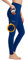BAYGE Damen Sport Leggings Winter Hohe Taille Fleece Gefüttert Wasserdicht Blickdicht Bauchkontrolle Slim Fit Yogahose Sporthose Sweathose Fitnesshose mit Taschen, Blau, L