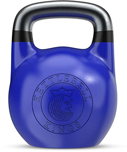Kettlebell Kings | 33mm Competition style Kettlebell Weights For Women & Men | Designed For Comfort in High Repetition Workouts | Superior Balance For Better Workouts (14KG)