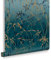 Clarissa Hulse Meadow Grass Teal & Soft Gold Wallpaper