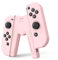 JINGDU Joy-Con Charging Grip Handle Bracket for NS Charging Station Comfort V-Shaped Gaming Grip Controller with Battery Indicators and Speed Charge While Play,Pink