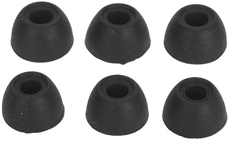 3 Pares de Puntas de Repuesto para Buds 2 SM-R177 Inalámbricos Bluetooth Auriculares, Puntas de Silicona para Buds 2 Auriculares, Tamaños S/M/L (Negro)