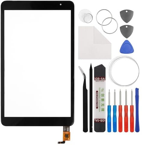 E-yiiviil Touch Screen Panel Digitizer (Without LCD Display) Compatible with BLU M8L 2021 8 inch with Tools