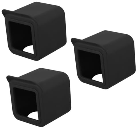 HOMSFOU 3pcs Camera Silicone Case Camera Silicone Cover Ring Cameras for outside Mini Outdoor Case Camera Carrying Case Camera Cover Water Proof Silica Gel Protective 3
