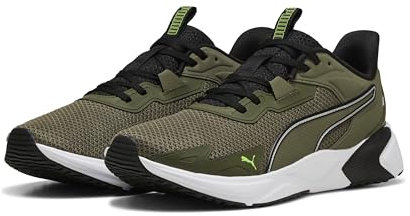 PUMA Disperse XT 4, Unisex Crosstrainer, Loden Green-PUMA Black-Green Glare,