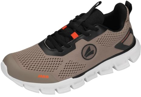 JAKO Unisex J-CL Apur Sportschuh, Stone Brown/Jet Black, 45 EU