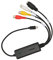 USB-C-Audio-Video-Capture, auf USB-Konverter-Adapter, Unterstützt AV-Vollformat-Videoeingang Audio Video Converter Grabber für Vista XP für OS X für 10 8.1 8 7