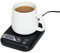 Chauffe-café électrique avec 3 réglages de température, chauffe-tasse à café électrique avec minuterie et arrêt automatique 4 h pour Keep Best Flavor for Cocoa, Tea, Water, Milk